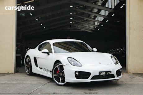 White 2013 Porsche Cayman Coupe S
