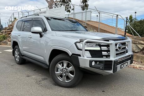Silver 2024 Toyota Landcruiser Wagon Lc300 Vx (4X4)