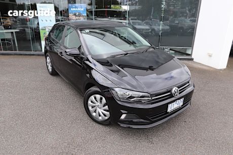 Black 2018 Volkswagen Polo Hatchback 70 Tsi Trendline