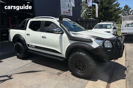 White 2017 Nissan Navara Dual Cab Utility N-Sport Black Edition