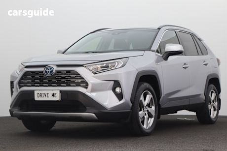 Silver 2019 Toyota RAV4 Wagon Gxl 2Wd Hybrid
