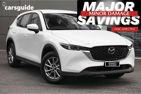 White 2025 Mazda CX-5 Wagon G25 Maxx Sport (Fwd)