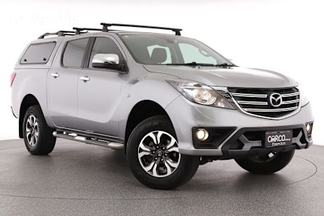 Silver 2019 Mazda BT-50 Dual Cab Utility Xtr (4X2) (5Yr)