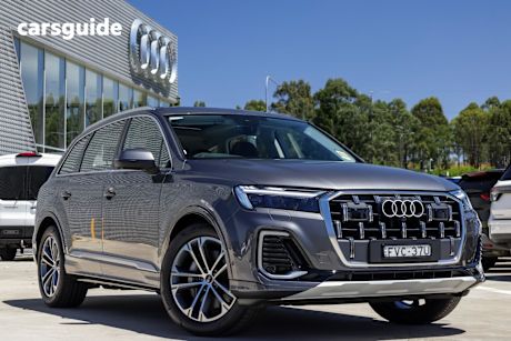 Grey 2025 Audi Q7 Wagon 45 Tdi Quattro Mhev