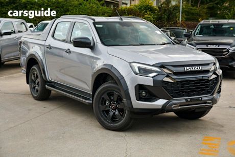 Silver 2025 Isuzu D-MAX Crew Cab Utility X-Terrain (4X4)