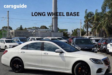 White 2019 Mercedes-Benz S450 Saloon L