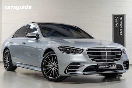 Black 2021 Mercedes-Benz S450 Saloon 4Matic (Hybrid)