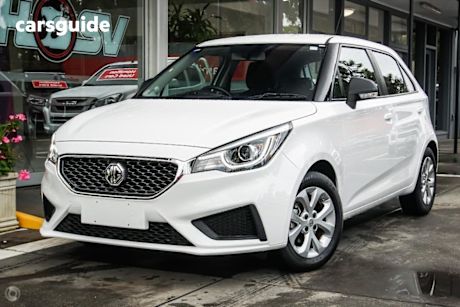 White 2021 MG MG3 Hatchback Core