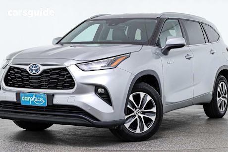 Silver 2024 Toyota Kluger Wagon Gxl Hybrid Awd