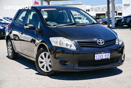 Black 2011 Toyota Corolla Hatchback Ascent