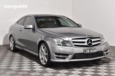 Silver 2015 Mercedes-Benz C250 Coupe Avantgarde