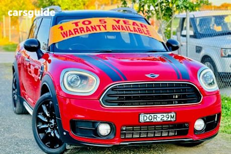 Red 2017 Mini Countryman Wagon Cooper