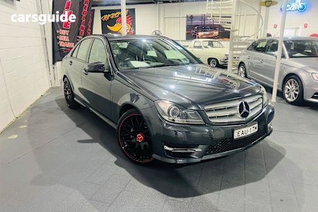Grey 2013 Mercedes-Benz C200 Sedan Avantgarde Be