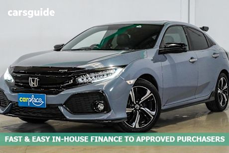 Grey 2017 Honda Civic Hatchback Rs
