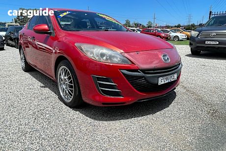 Red 2010 Mazda Mazda3 Sedan NEO BL 10 UPGRADE