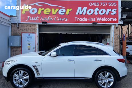 White 2013 Infiniti FX37 Wagon Gt