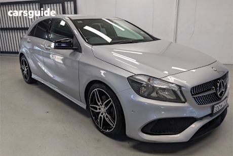 Silver 2016 Mercedes-Benz A200 Hatchback