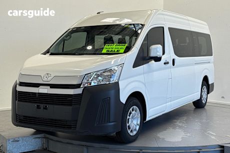 White 2019 Toyota HiAce Bus Commuter (12 Seats)