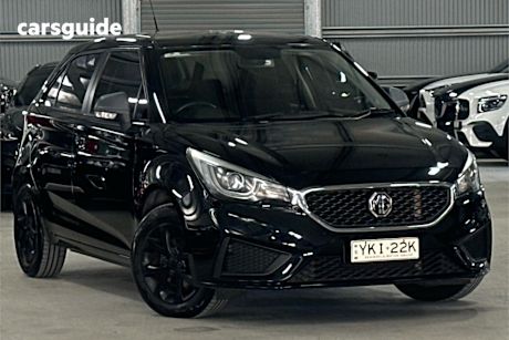 Black 2021 MG MG3 Hatchback Core