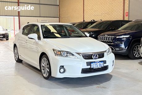 White 2013 Lexus CT Hatch LUXURY ZWA10R 13 UPGRADE