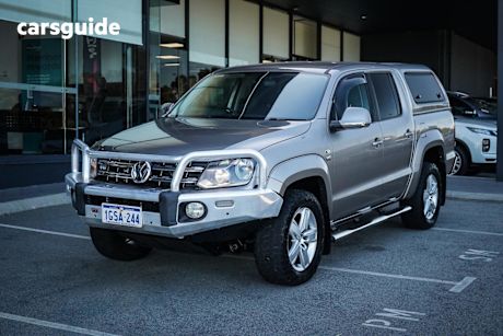 Beige 2019 Volkswagen Amarok Dual Cab Utility Tdi550 Sportline 4Motion (Usa)