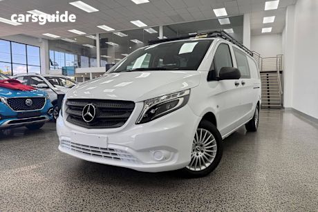 White 2020 Mercedes-Benz Vito Van 119 Cdi Swb
