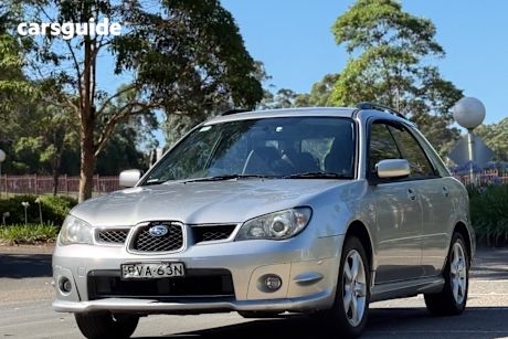 Silver 2006 Subaru Impreza Hatchback 2.0R (Awd)