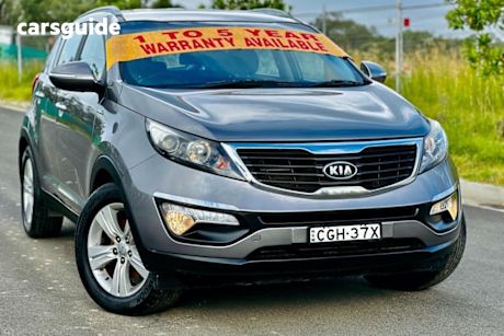 Grey 2011 Kia Sportage Wagon Sli (Awd)