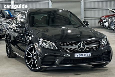 Grey 2021 Mercedes-Benz C200 Sedan Edition C