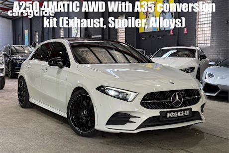 White 2018 Mercedes-Benz A45 Hatchback 4Matic