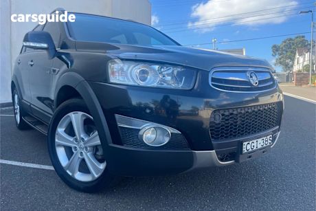 Black 2012 Holden Captiva Wagon 7 Lx (4X4)