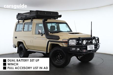 Beige 2021 Toyota Landcruiser Wagon Gxl Troop Carrier