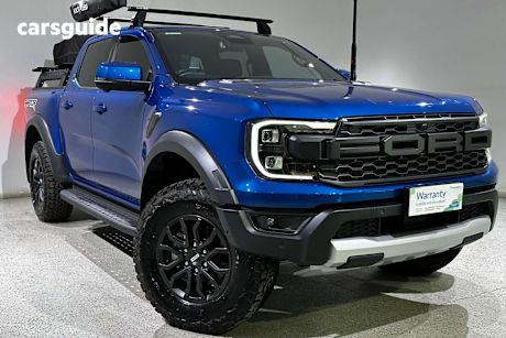 Blue 2024 Ford Ranger Double Cab Pick Up Raptor 3.0 (4X4)