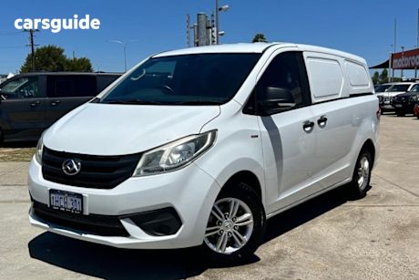 White 2020 LDV G10 Van Barn Door