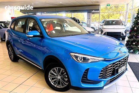 Blue 2025 MG ZS Wagon Excite