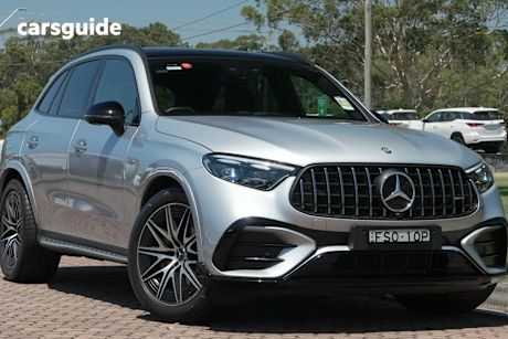 Silver 2025 Mercedes-Benz GLC43 Wagon 4Matic Edition R