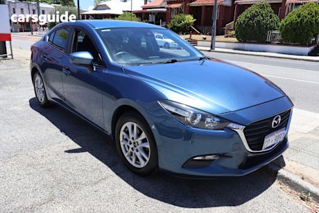 Blue 2016 Mazda 3 Sedan Neo