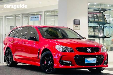 Red 2017 Holden Commodore Sportswagon Ss-V Redline