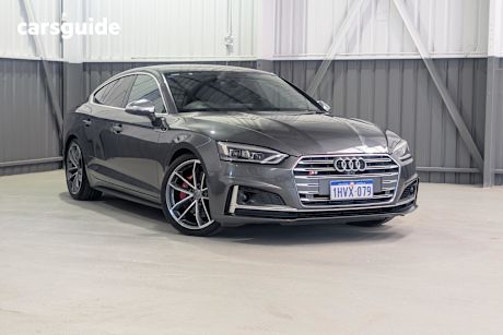 Grey 2017 Audi S5 Hatchback Sportback 3.0 Tfsi Quattro