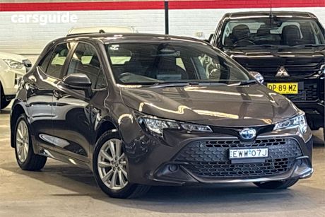 Grey 2022 Toyota Corolla Hatchback Ascent Sport Hybrid