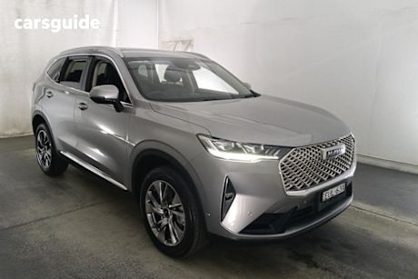 Silver 2022 GWM Haval H6 Wagon Ultra