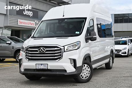 White 2024 LDV Deliver 9 Mini-bus Lwb Mid Roof 14 Seat