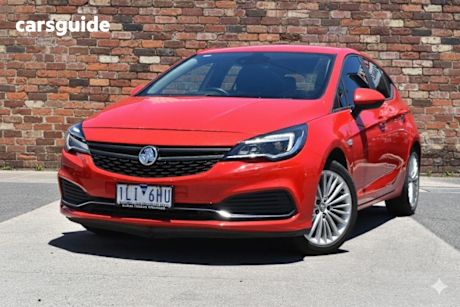Red 2017 Holden Astra Hatchback R
