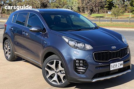 Grey 2016 Kia Sportage Wagon Gt-Line (Awd)