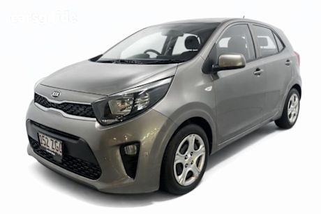 Grey 2019 Kia Picanto Hatchback S