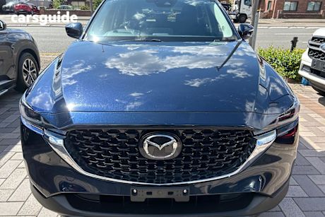 Blue 2024 Mazda CX-5 Wagon G25 Maxx Sport (Fwd)