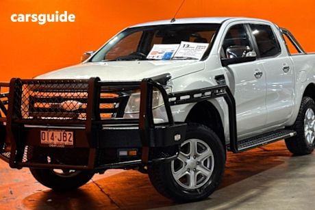 White 2011 Ford Ranger Dual Cab Utility Xlt 3.2 (4X4)