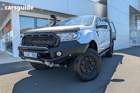 Silver 2017 Ford Ranger Dual Cab Utility Xlt 3.2 (4X4)