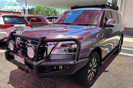 Grey 2020 Nissan Patrol Wagon Ti (4X4)