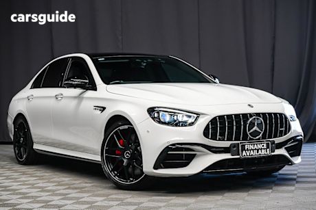 White 2021 Mercedes-Benz E63 Sedan S 4Matic+